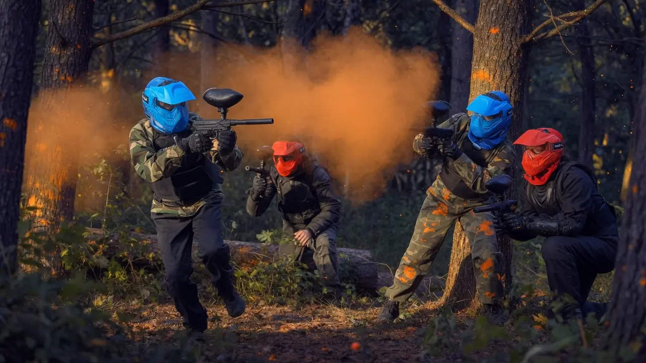 Mini Paintball session